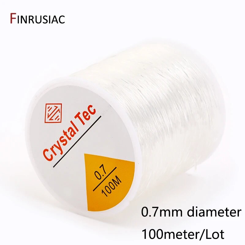 Эластичный шнур Crystal Tec 0.7 мм, 100 м