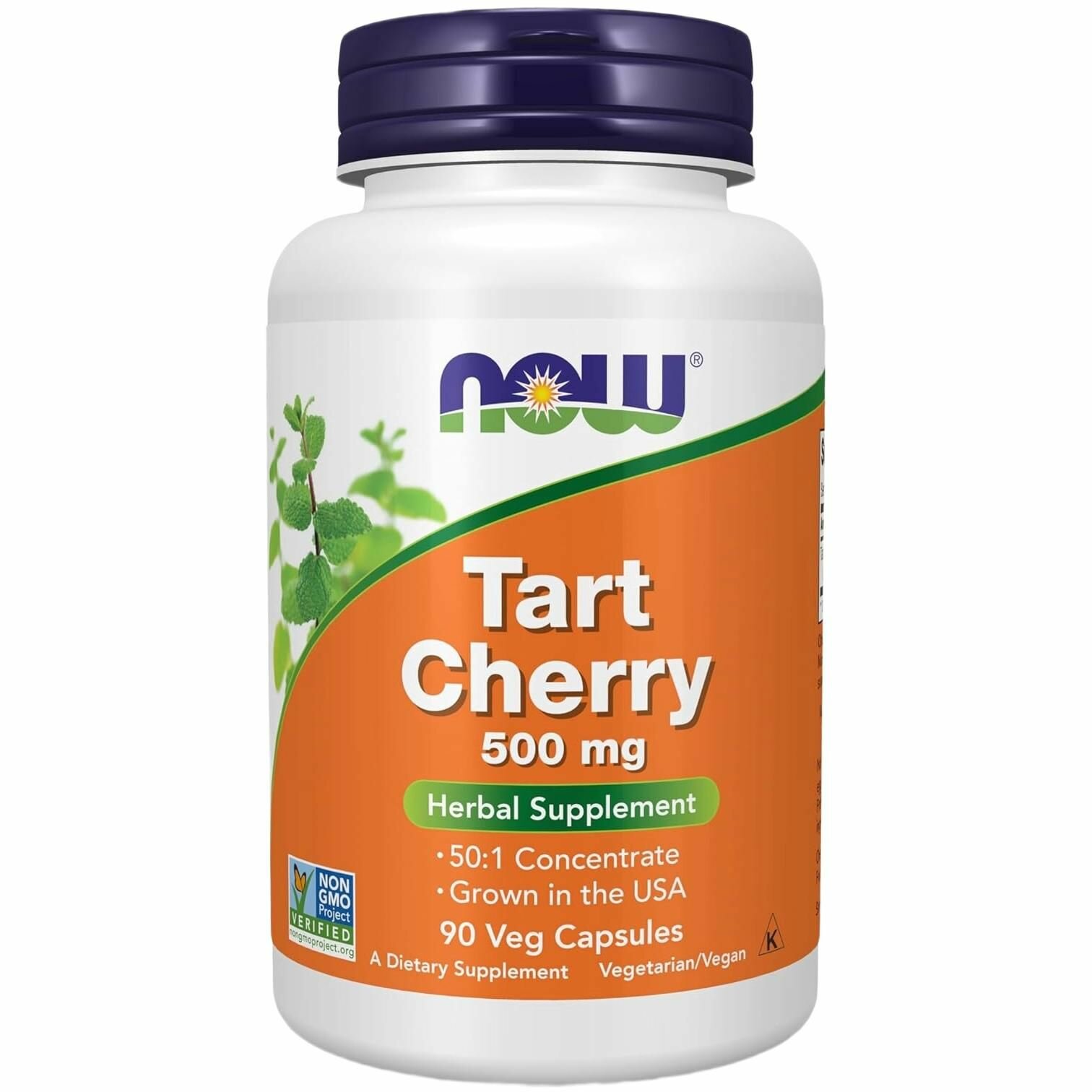 Концентрат NOW Foods Tart Cherry вишня Монморанси антиоксиданты для суставов и сердца 500мг 90 капсул