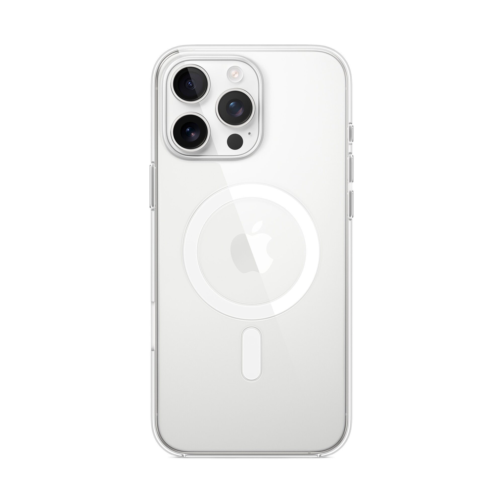 Чехол пластиковый Apple iPhone 16 Pro Max Clear Case with MagSafe прозрачный