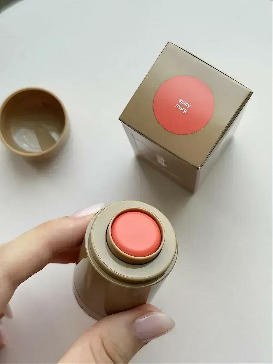 Румяна Spicy marg для лица в оттенке, стойкий цвет, 35 г, 5,3 мл, — фото 1