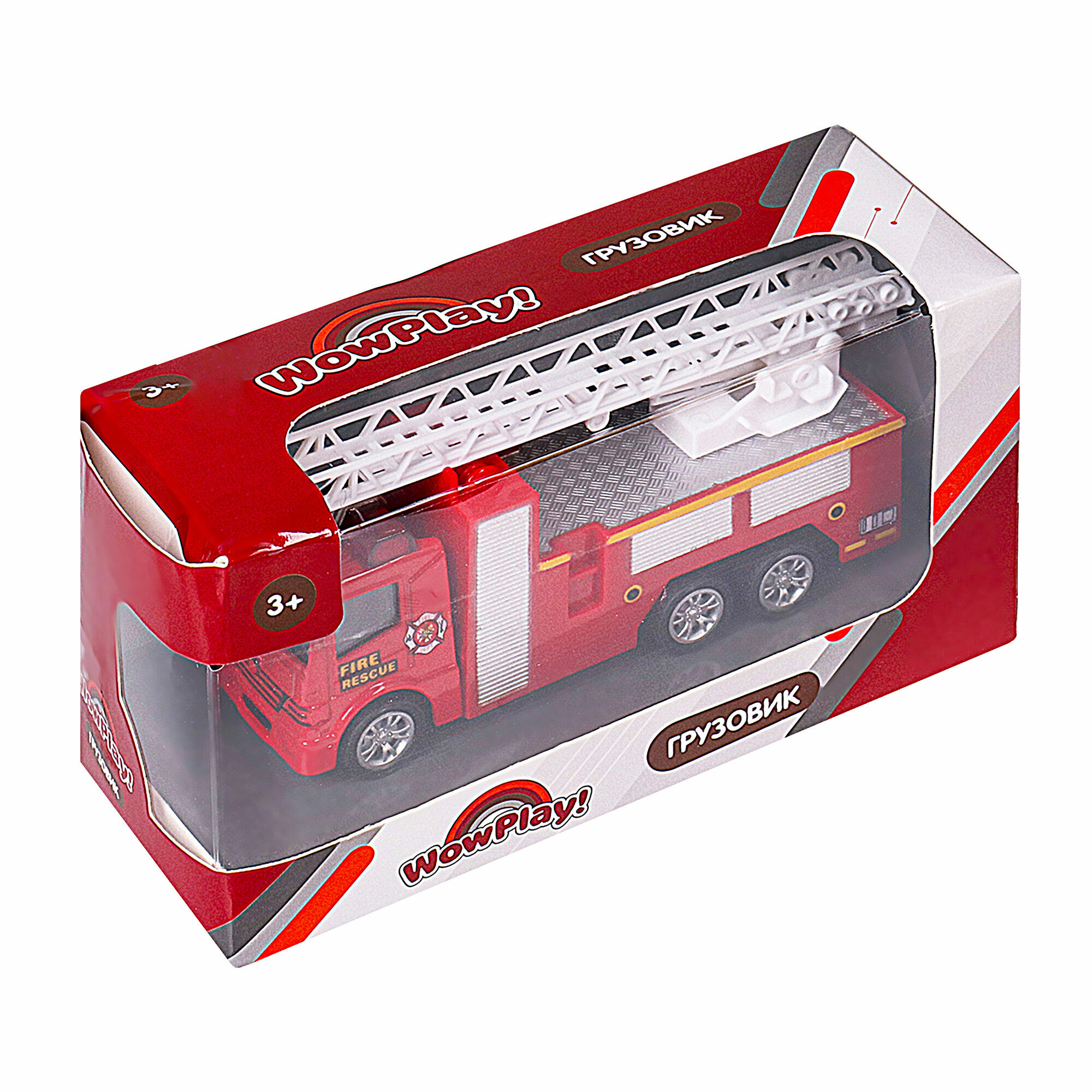 Машинка "Городская техника", масштаб 1:55, металл, в ассортименте, 4 шт — фото 1