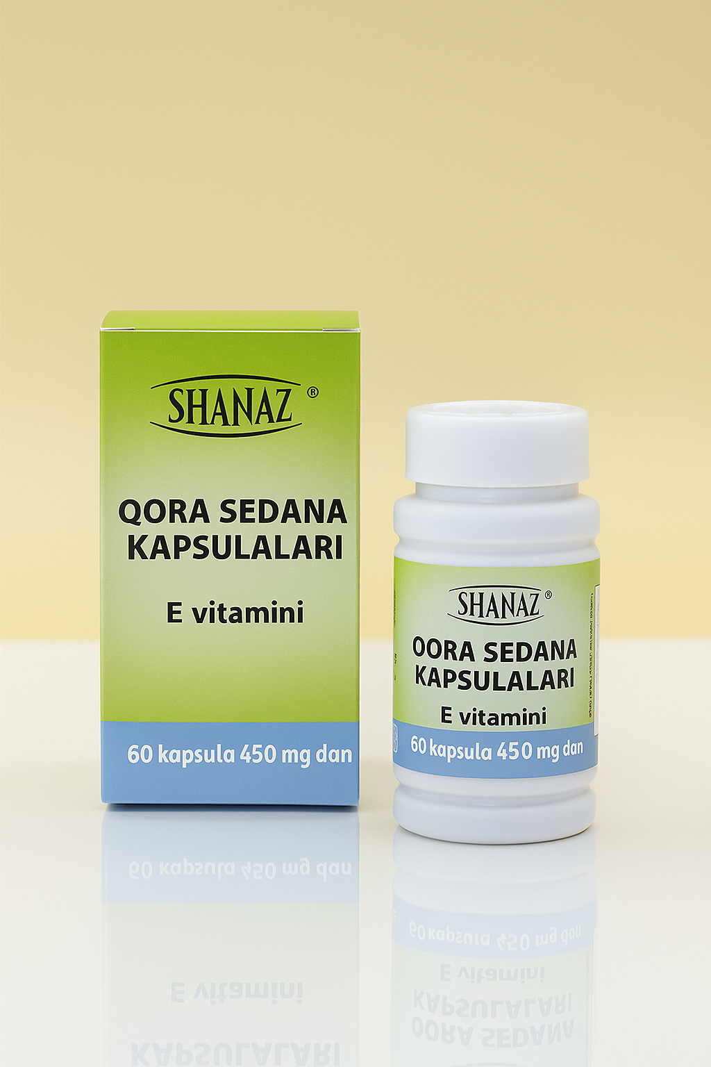 Масло Чёрного тмина с витамином Е 450 мг 60 капсул Иммуномодулятор