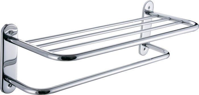 Полка Fixsen Hotel FX-31015 для полотенец хром
