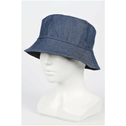 Панама  летняя, хлопок, размер 57-58, синий