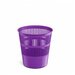ErichKrause Корзина для бумаг и мусора ErichKrause Vivid, 9 литров, пластик, сетчатая, фиолетовая