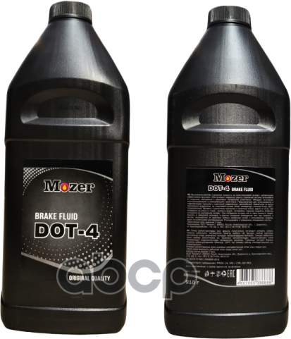 Жидкость Тормозная Mozer Brake Fluid Dot-4 910 Г Mozer арт. 4606888
