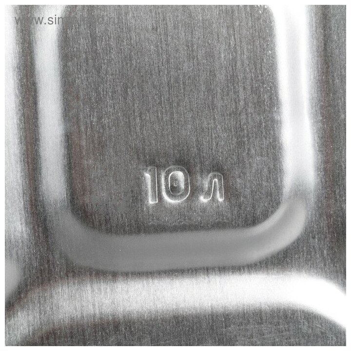 Канистра алюминиевая Демидовский, МТ-030, 10л, для хранения жидкостей и топлива - фотография № 14