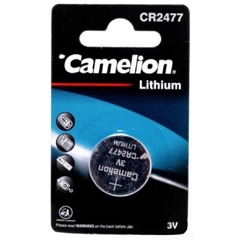 Элемент питания Camelion Lithium CR2477