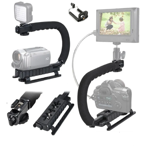 Стабилизатор для камеры, фотоаппарата Fix STABILIZER + держатель для смартфона Портативный комплект для съемки