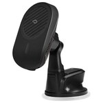 Автомобильный держатель Pitaka MagEZ Car Mount Pro 2.0 Suction Cup с беспроводной зарядкой (CMS4001Q) - изображение