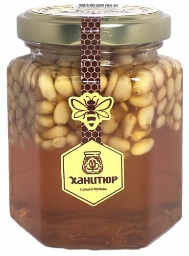 Орехи в меду Ханитюр "Кедр" 240гр