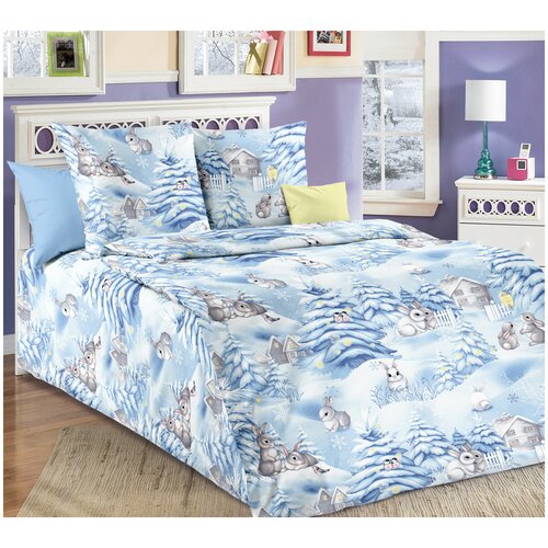 Комплект постельного белья для малышей поплин Пушистик