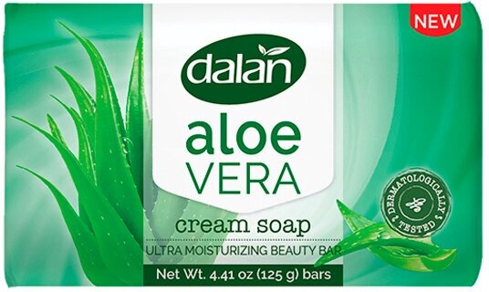 Туалетное крем-мыло Dalan Cream Soap Aloe Vera 125 г