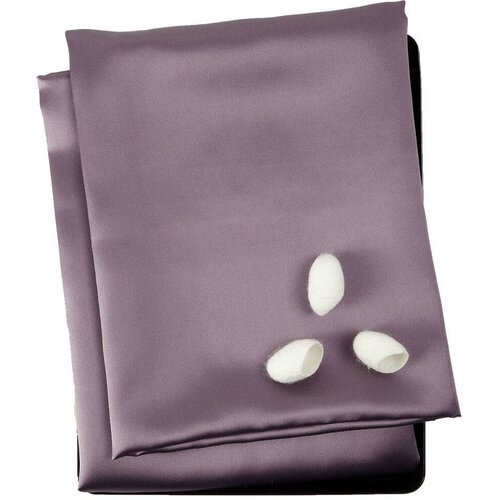 Шёлковая наволочка PRINCESS (50x70), 22 момми, лиловый