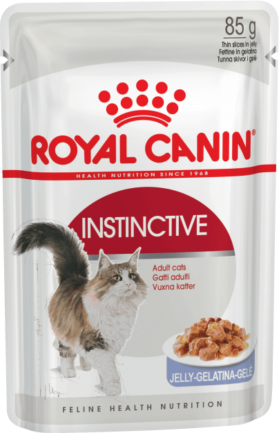 Royal Canin паучи RC Кусочки в желе для кошек 1-7 лет (Instinctive) 40740008R0 0,085 кг 41715 (2 шт)