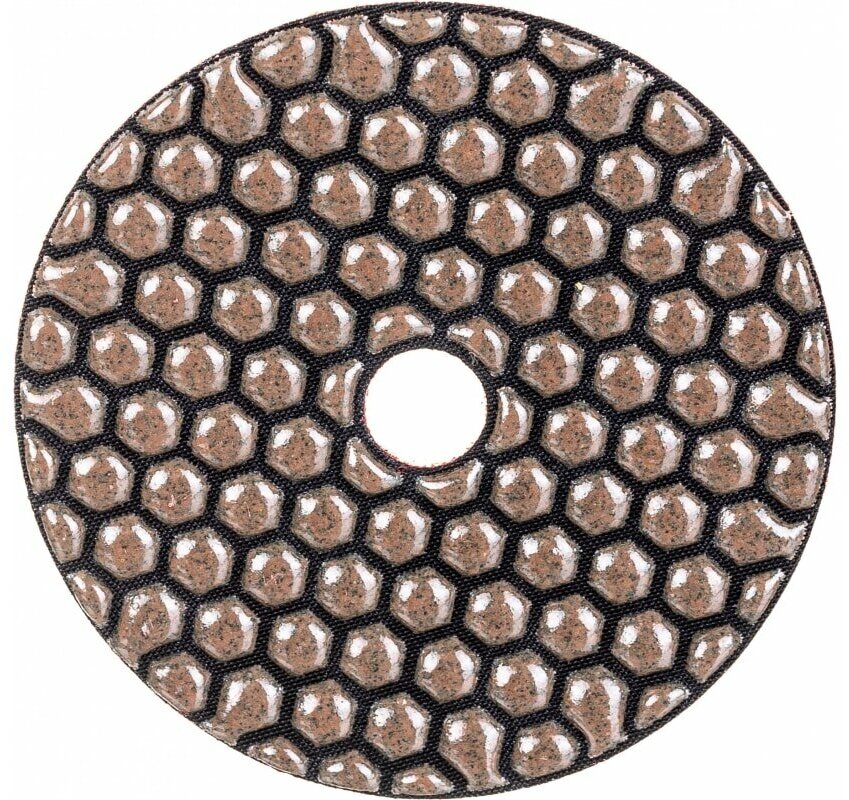 Алмазный гибкий шлифовальный круг Matrix, d=100 мм, P50, сухое шлифование, 5 шт. Matrix 7436637 - фотография № 5