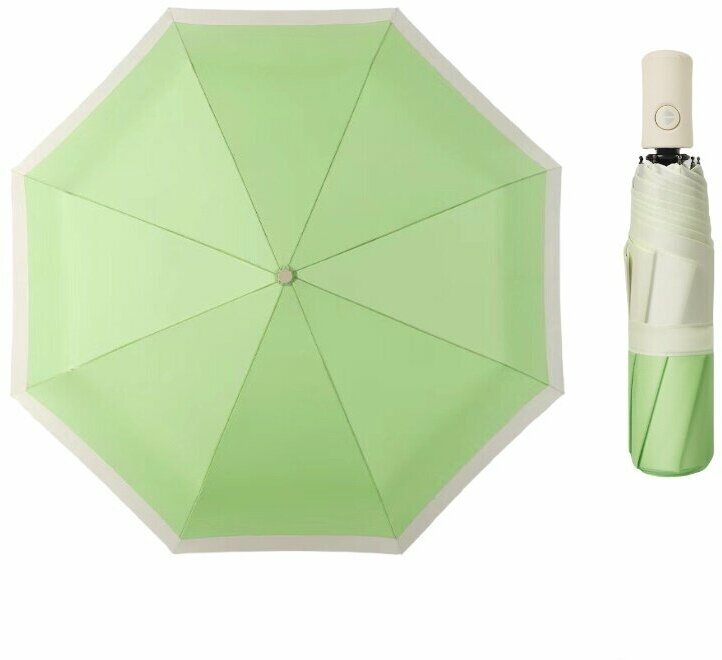 фото Зонт женский автомат легкий 340 гр. карманный с системой антиветер