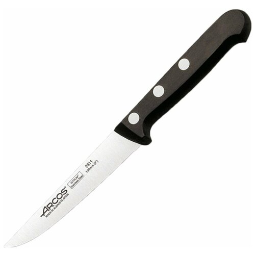 Нож для чистки овощей ARCOS Universal 10 см 2811-B Испания, нержавеющая сталь, черный