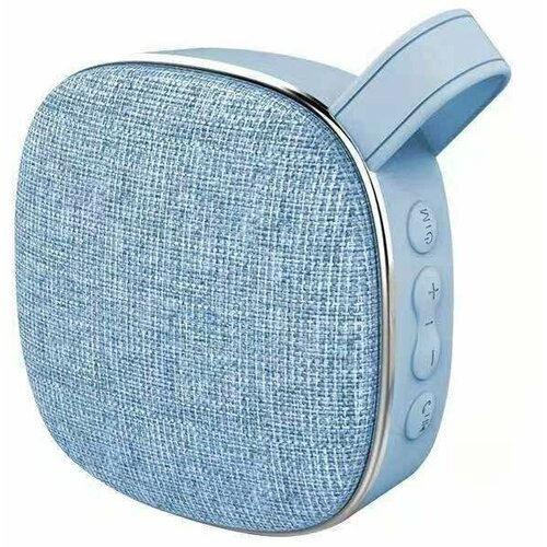 Колонка беспроводная Bluetooth 50 с FM радио мини 3 Вт цвет Голубой 70000₽