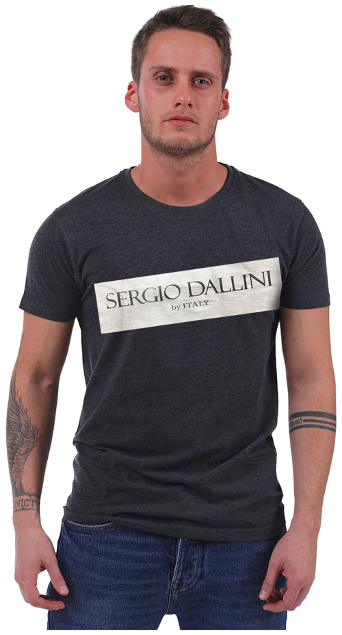 Футболка Sergio Dallini, размер XXL, серый