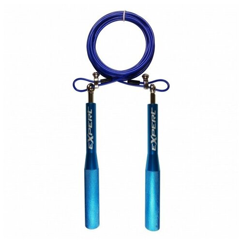 Скакалка скоростная EXPERT X-Rope 05D (185 гр, 300 см, нейлон,металл) - Fight Expert - Черный - 300 см