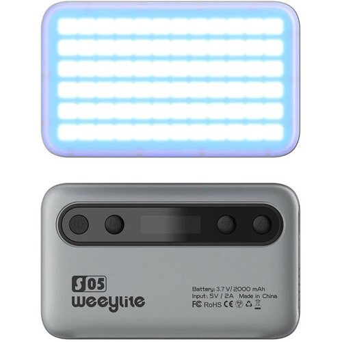 Компактный свет Viltrox Weeylite S05 серый 413000₽