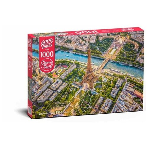 Cherry PazzI Пазл Вид на Эйфелеву башню в Париже,1000 деталей
