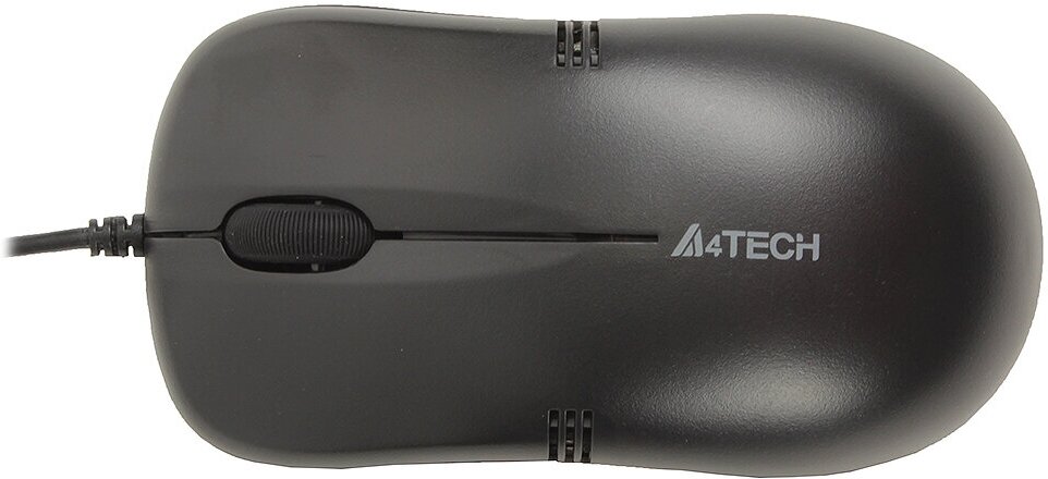 Мышь A4Tech OP-560NU черный оптическая (1200dpi) USB (3but) - фотография № 10