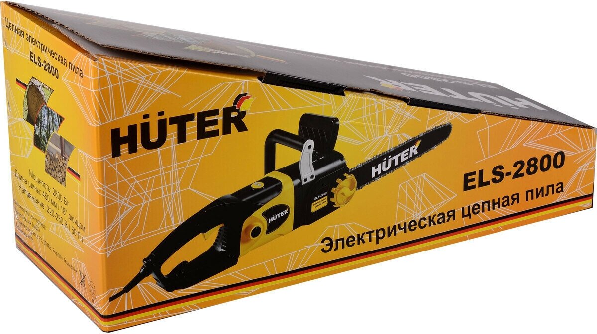 Электропила Huter ELS-2800 - фотография № 13