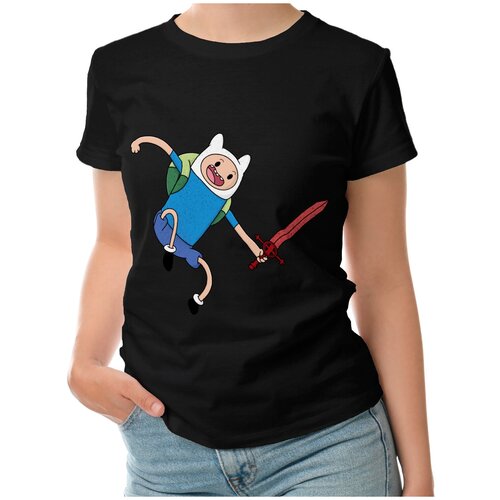 фото Футболка roly, размер m, черный