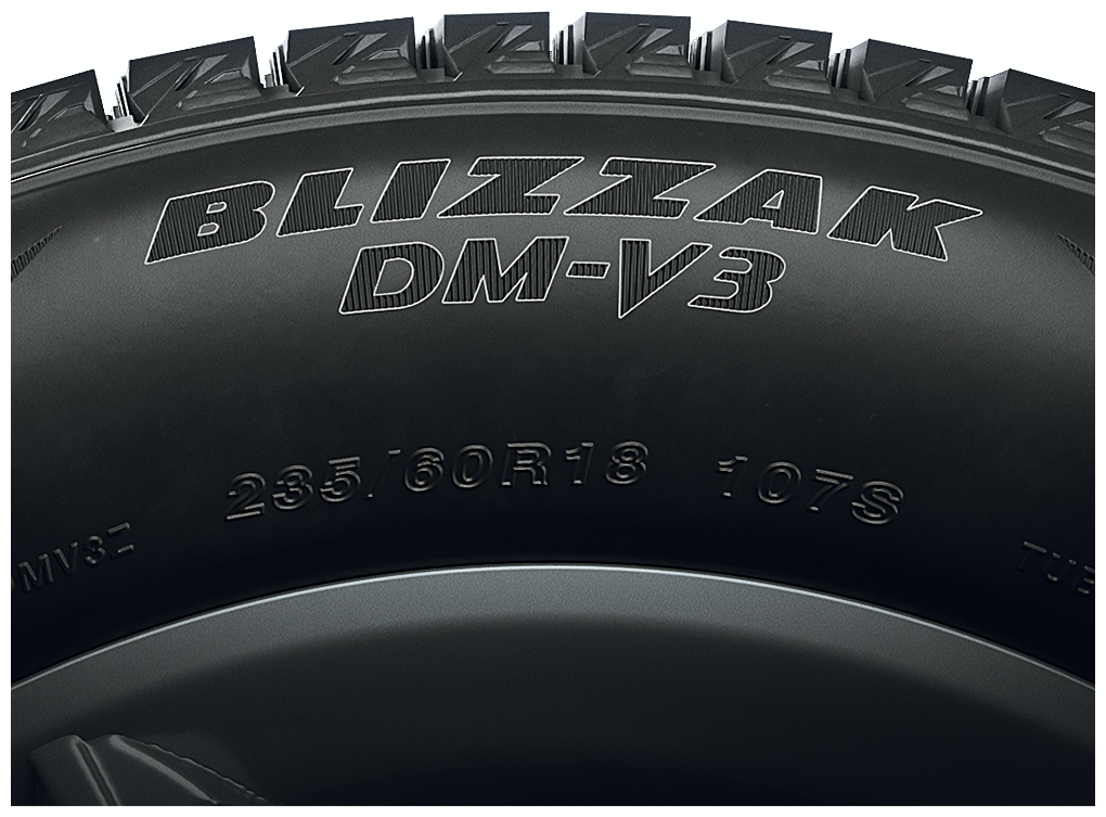 Bridgestone Blizzak DM-V3 зимняя