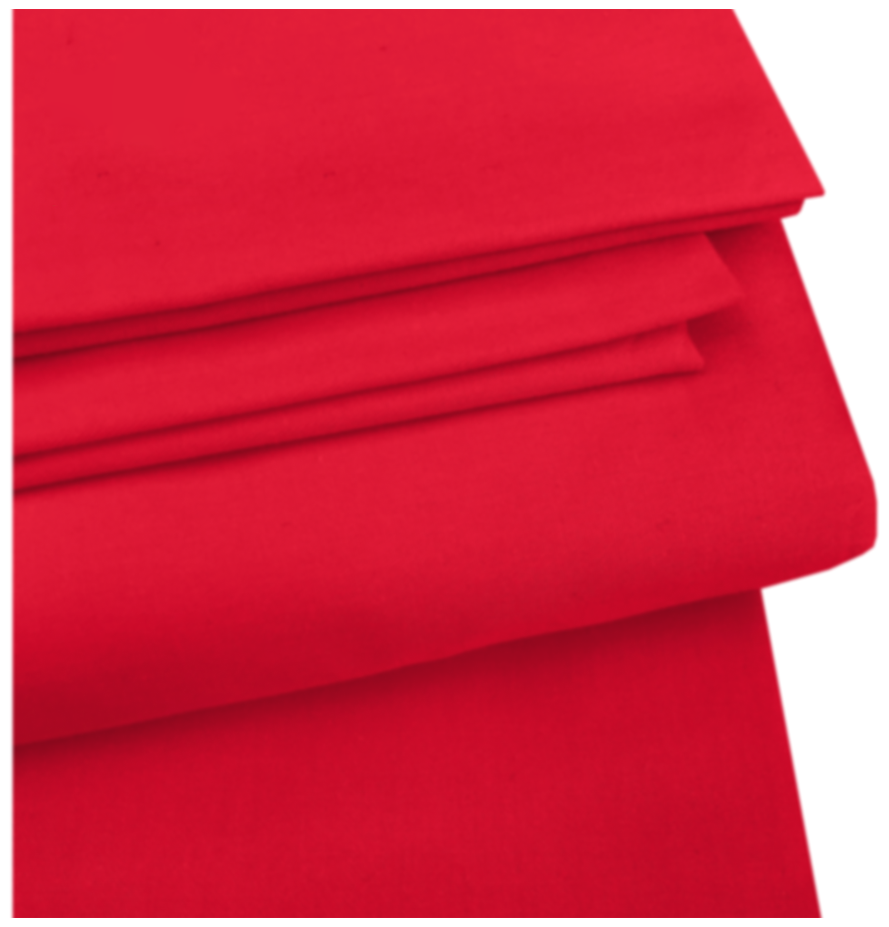 Комплект наволочек Lisleep 60x60 см (2шт.) Сатин люкс красный - фотография № 6
