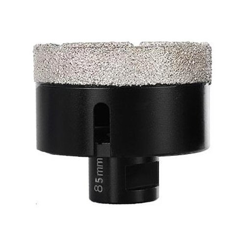 Коронка алмазная универсальная Hard W 82 мм по керамограниту и мрамору, М14 для УШМ, MKSS