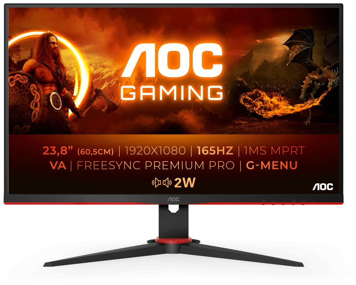 238" Монитор AOC 24G2SAE/BK 1920x1080 165 Гц *VA