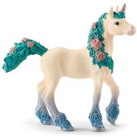 Schleich Фигурка Цветочный единорог жеребенок Schleich 70591