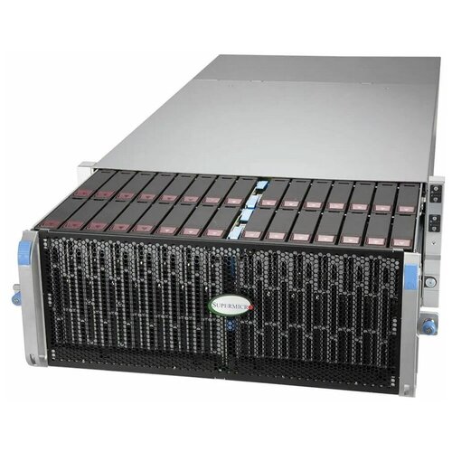 Платформа системного блока 2x LGA4189 (up to 205W), 16x DIMM DDR4 3200MHz, 60x 3.5 SAS3/SATA3, 2x 2.5 SAS3/SATA3 rear, 2x 10GBase-T, 2x 2000W
