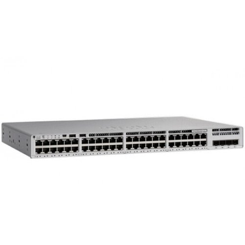 Коммутатор CISCO C9200-48P-A коммутатор cisco catalyst c9200 24t re