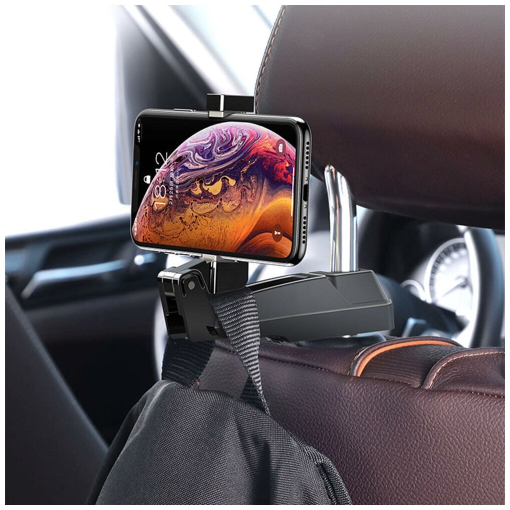 Держатель Baseus Back Seat Hook Mobile Phone Holder