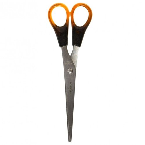 Ножницы inформат 165мм, симметричные акриловые ручки, 12шт. канцелярские ножницы youpin fizz нескользящие ножницы для бумаги