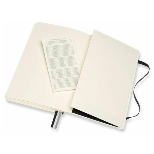 Блокнот Moleskine CLASSIC SOFT EXPENDED QP619EXP Large 130х210мм 400стр. пунктир мягкая обложка черный