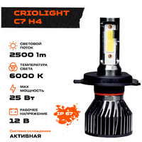 Светодиод головного света Criolight C7 H4