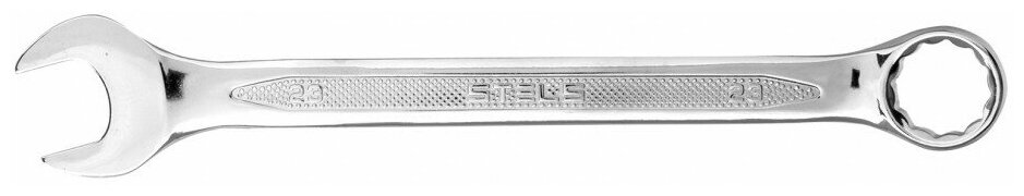 Ключ комбинированный Stels 23 мм, CrV, anti slip 15260