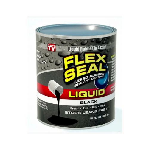 Водонепроницаемый клей-герметик Flex Seal Liquid, 473 мл, Белый