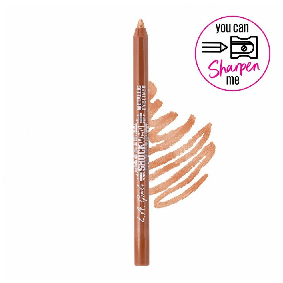 Карандаш для глаз L.A. Girl Shockwave Eyeliner - Penny GP751