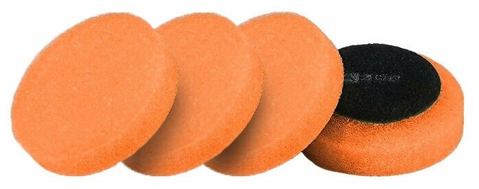30/15 мм - Набор (4 шт) полутвердых полировальных кругов A302 (оранжевый)