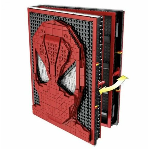 Конструктор Spider-men Книга человека паука 2461 1888 деталей 20 шт детский конструктор горошек 2x4