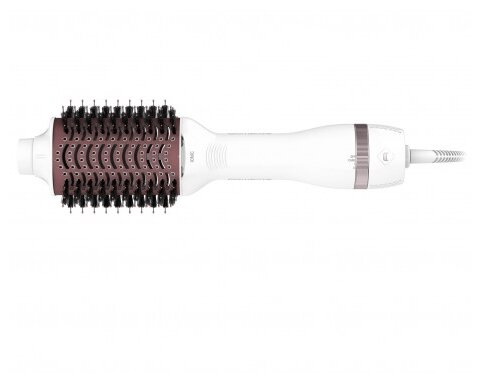 Фен-щетка для волос Rowenta Volumizer CF6135F0, белый, 2 скорости, длина шнура 1,8 м - фотография № 2
