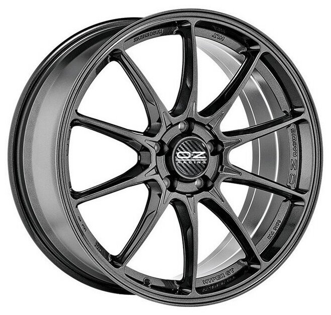 Колесный диск Oz Hyper GT HLT 9.5x19/5x112 D75 ET45 STAR GRAPHITE