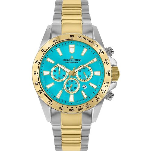 фото Наручные часы jacques lemans, золотой, серебряный