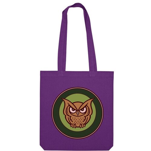 фото Сумка шоппер us basic, фиолетовый